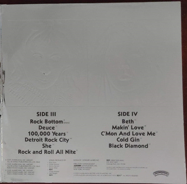 Kiss : Double Platinum (2xLP, Comp, Gat)