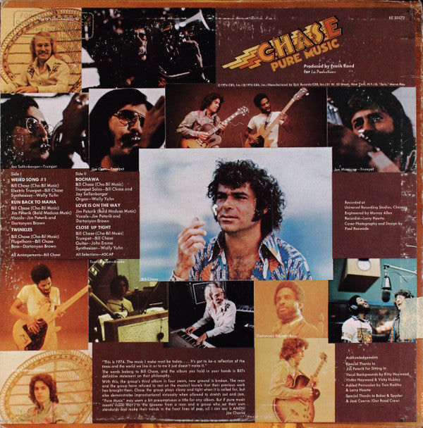 Chase (5) : Pure Music (LP, Album, Ter)