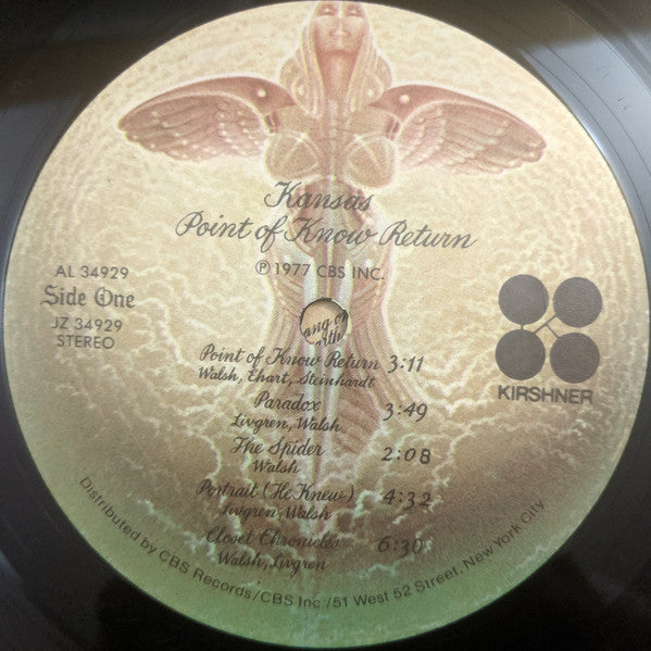 Kansas (2) : Point Of Know Return (LP, Album)