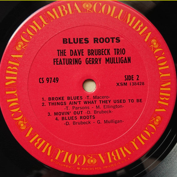 Buy The Dave Brubeck Trio Featuring Gerry Mulligan : Blues Roots