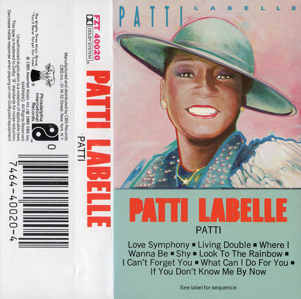 Patti Labelle : Patti (Cass, Album)