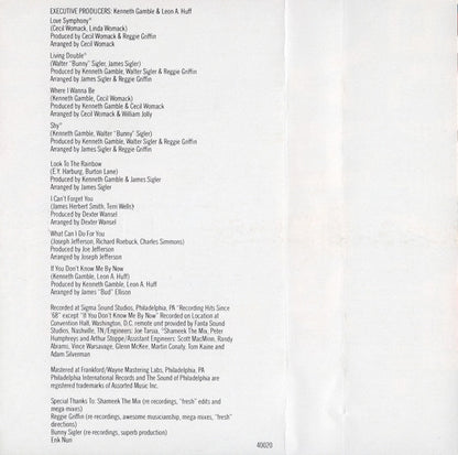 Patti Labelle : Patti (Cass, Album)