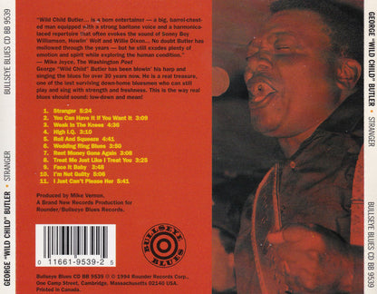 George "Wild Child" Butler* : Stranger (CD, Album)