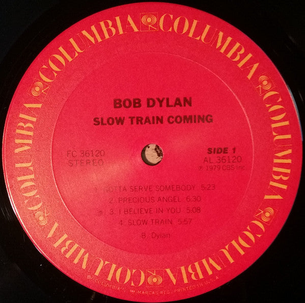Bob Dylan : Slow Train Coming (LP, Album, Pit)