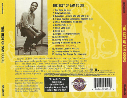 Sam Cooke : The Best Of Sam Cooke (CD, Comp, RE)