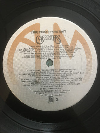 Carpenters : Christmas Portrait (LP, Album)