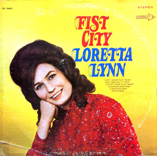 Loretta Lynn : Fist City (LP, Glo)