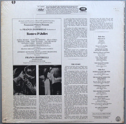 Nino Rota : Romeo & Juliet (LP, Album, RP, Scr)