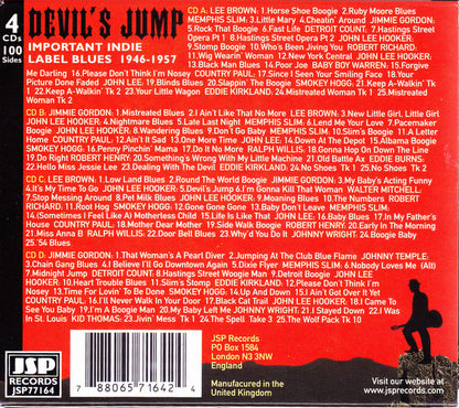 Various : Devil's Jump (Important Indie Label Blues 1946-1957) (4xCD, Comp)