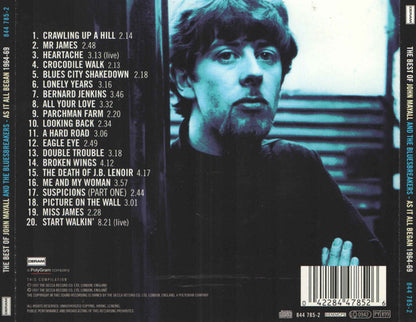 John Mayall And The Bluesbreakers* : The Best Of John Mayall And The Bluesbreakers - As It All Began 64-69 (CD, Comp, RM, PMD)