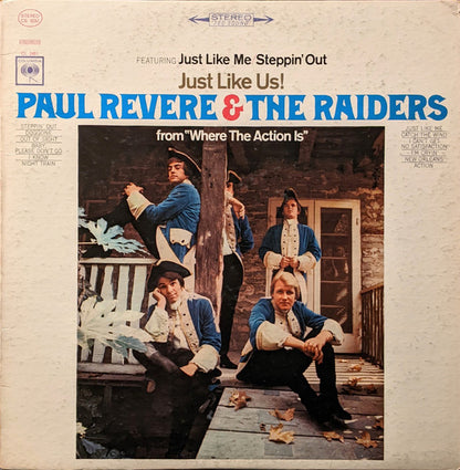 Paul Revere & The Raiders : Just Like Us (LP, Album, Pit)