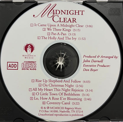 Various : Midnight Clear (An Intimate Acoustic Christmas With Guitars & Other Instruments) (CD, Comp)