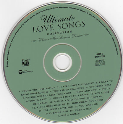 Various : Ultimate Love Songs Collection: When A Man Loves A Woman (CD, Comp)