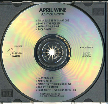 April Wine : Animal Grace (CD, Album, RE)