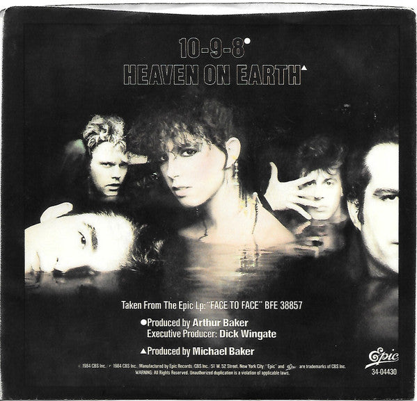 Face To Face (3) : 10-9-8 (7", Single)