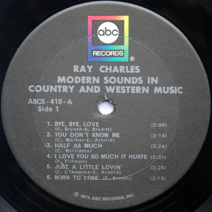 Ray Charles : Modern Sounds In Country And Western Music (LP, Album, RE, Tru)