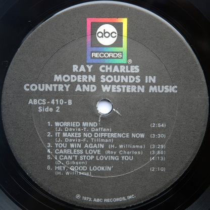 Ray Charles : Modern Sounds In Country And Western Music (LP, Album, RE, Tru)