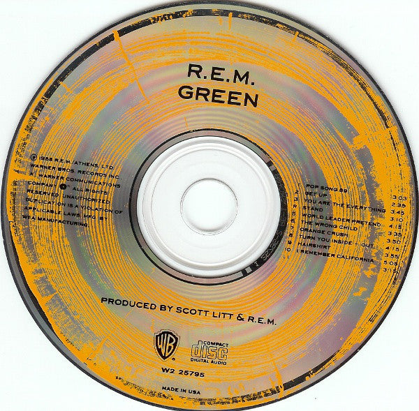 Buy R.E.M. : Green (CD, Album, Club, CRC) Online for a great price