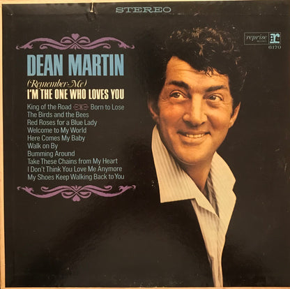 Dean Martin : (Remember Me) I'm The One Who Loves You (LP, Album, Pit)