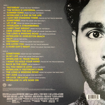 Various : Yesterday (Original Motion Picture Soundtrack)   (2xLP, Blu)
