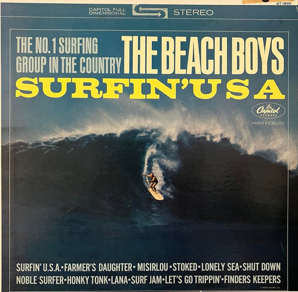 The Beach Boys : Surfin' USA (LP, Album, Los)