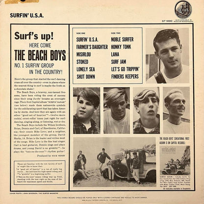 The Beach Boys : Surfin' USA (LP, Album, Los)