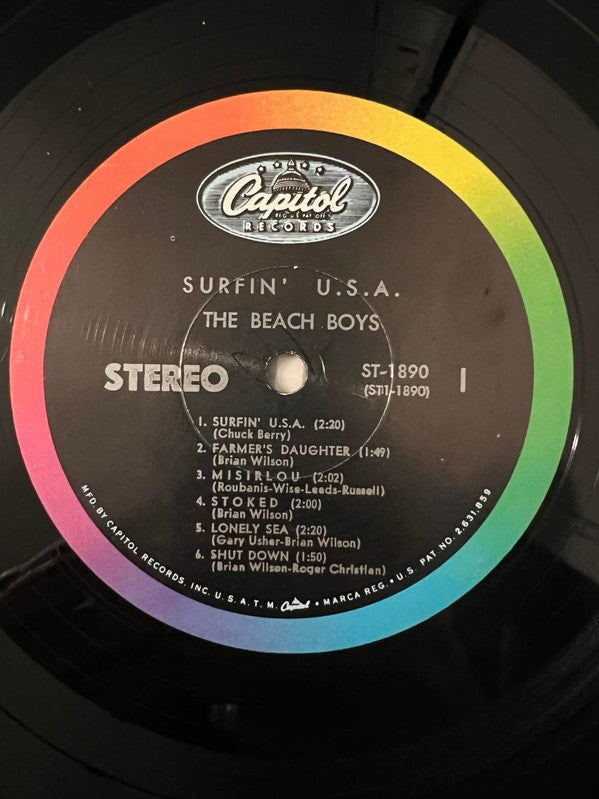 The Beach Boys : Surfin' USA (LP, Album, Los)