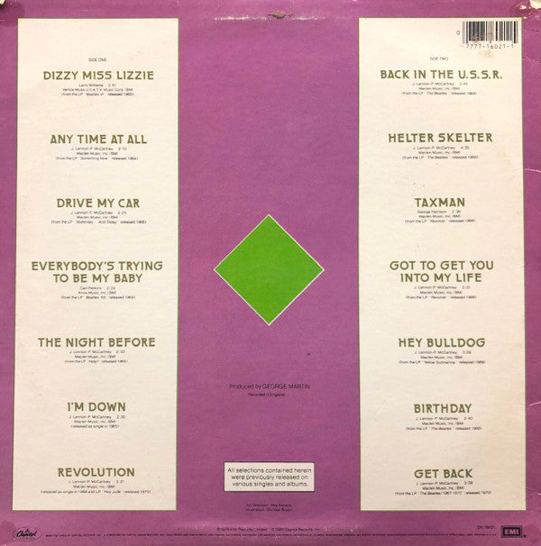 The Beatles : Rock 'N' Roll Music Vol. 2 (LP, Comp, Jac)