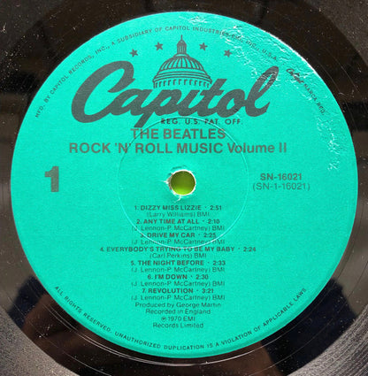 The Beatles : Rock 'N' Roll Music Vol. 2 (LP, Comp, Jac)