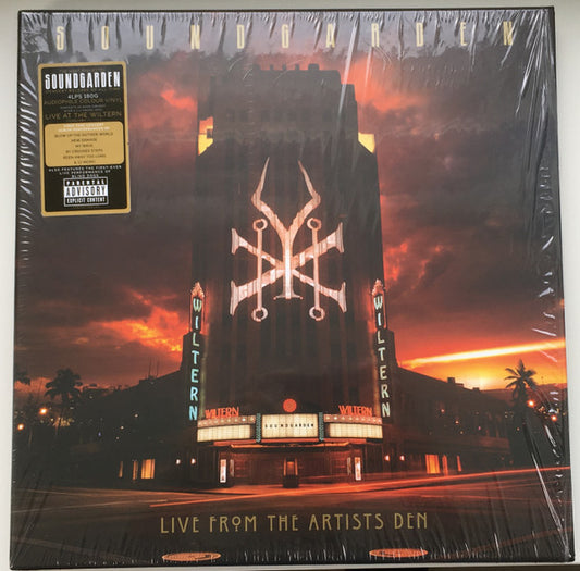 Soundgarden : Live From The Artists Den (LP, Yel + LP, Gre + LP, Pur + LP, Blu + Box)