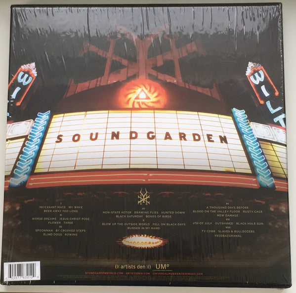 Soundgarden : Live From The Artists Den (LP, Yel + LP, Gre + LP, Pur + LP, Blu + Box)