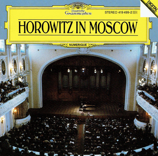 Horowitz* : Horowitz In Moscow (CD, Album, RE, PDO)
