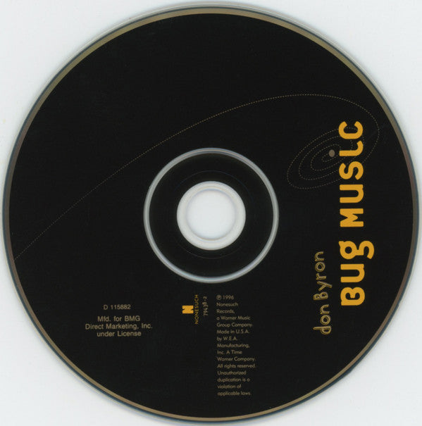 Don Byron : Bug Music (CD, Album, Club)