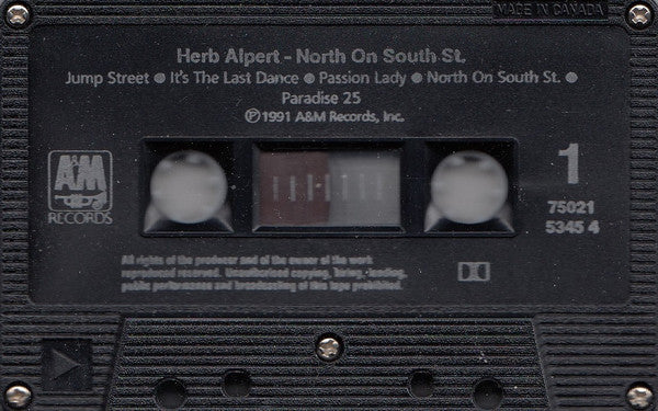 Herb Alpert : North On South St. (Cass, Album, Dol)