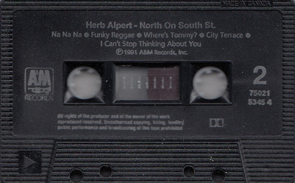 Herb Alpert : North On South St. (Cass, Album, Dol)
