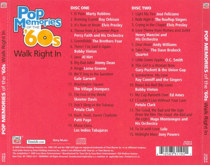 Various : Pop Memories Of The '60s (10xCD, Comp, RM + Box)