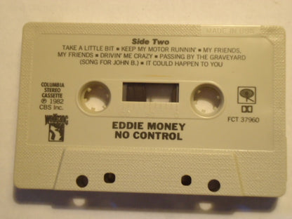 Eddie Money : No Control (Cass, Album, RE, Dol)