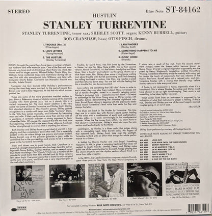 Stanley Turrentine : Hustlin' (LP, Album, RE, 180)