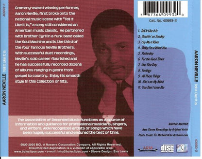 Aaron Neville : Tell It Like It Is (CD, Comp)