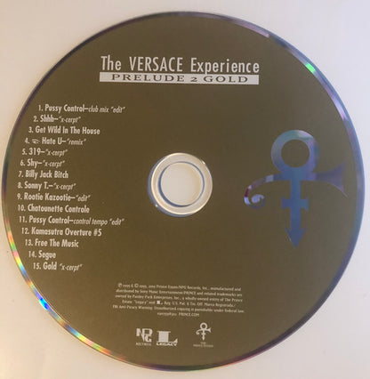 The Artist (Formerly Known As Prince) : The Versace Experience - Prelude 2 Gold (CD, RE)