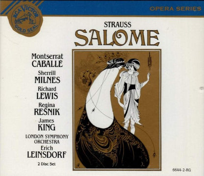 Strauss* – Montserrat Caballé • Sherrill Milnes • Richard Lewis (3) • Regina Resnik • James King (3) • London Symphony Orchestra • Erich Leinsdorf : Salome (2xCD, Album, RE, RM + Box, Sli)