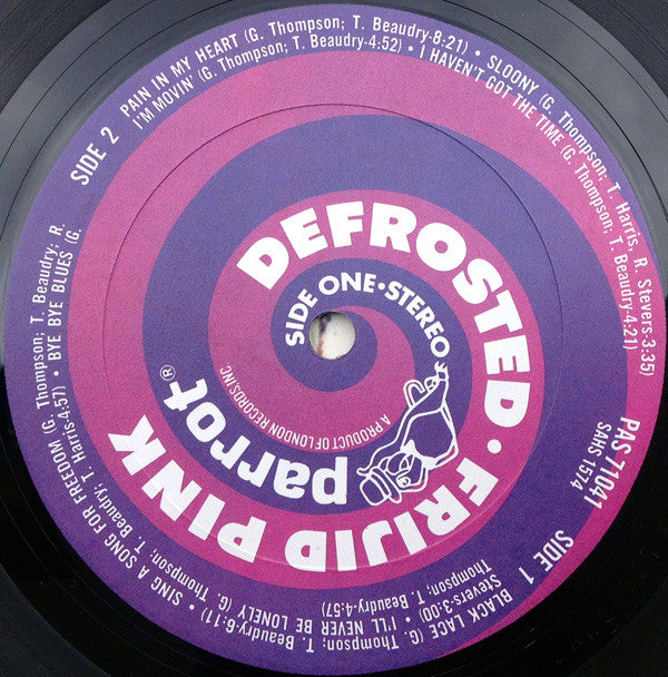 Frijid Pink : Defrosted (LP, Album)