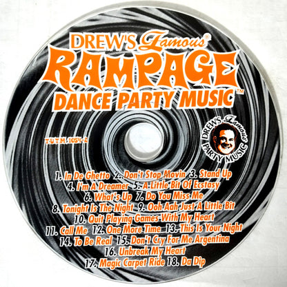 Unknown Artist : Rampage Dance Party Music (CD, Album)