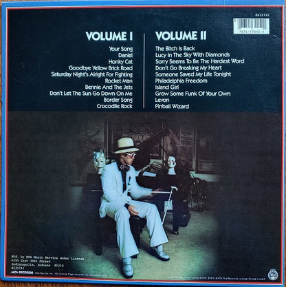 Elton John : Greatest Hits (Volumes One And Two) (2xLP, Comp, Club, Ind)