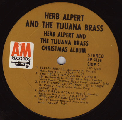 Herb Alpert & The Tijuana Brass : Christmas Album (LP, Album, Ter)