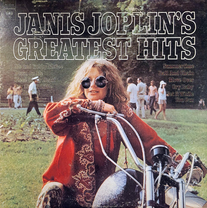Janis Joplin : Janis Joplin's Greatest Hits (LP, Comp, RE, San)