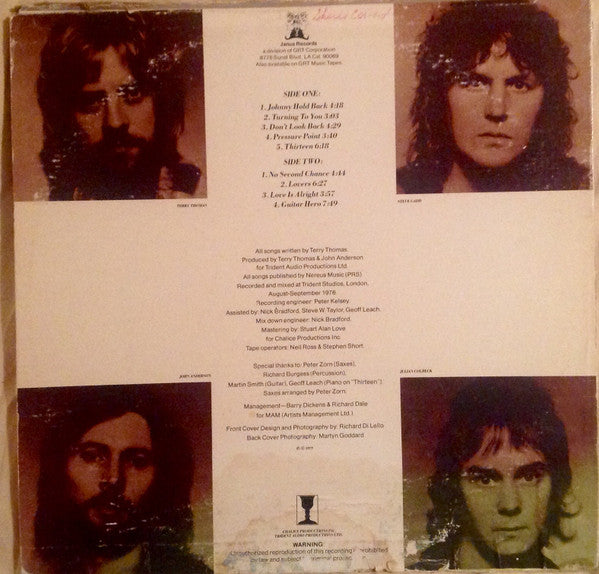 Charlie (5) : No Second Chance (LP, Album, GRT)