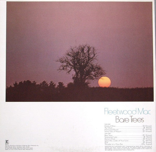 Fleetwood Mac : Bare Trees (LP, Album, RE, Pin)