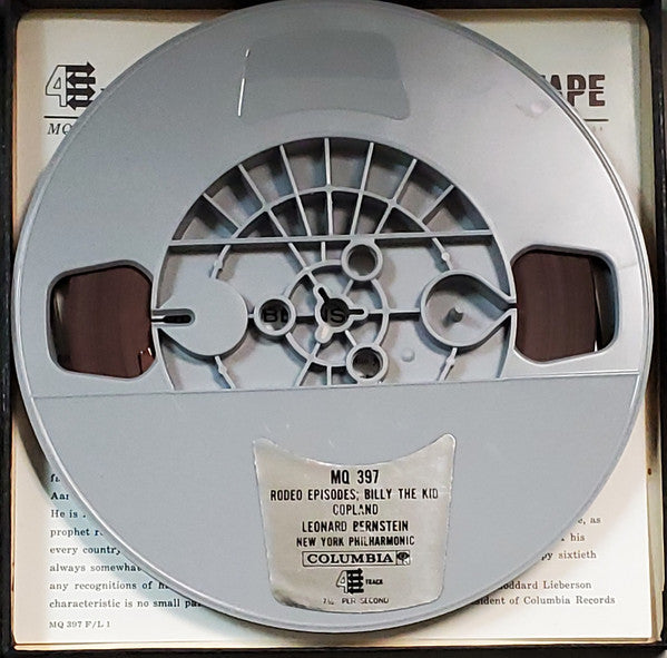 Buy Copland*, Bernstein*, New York Philharmonic Billy The Kid / Rodeo (Reel, 4tr Stereo, 7