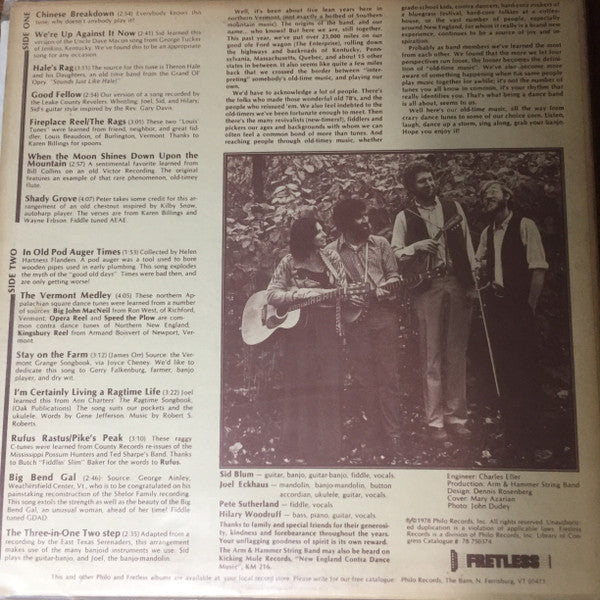 Arm And Hammer String Band : Stay On The Farm (LP)
